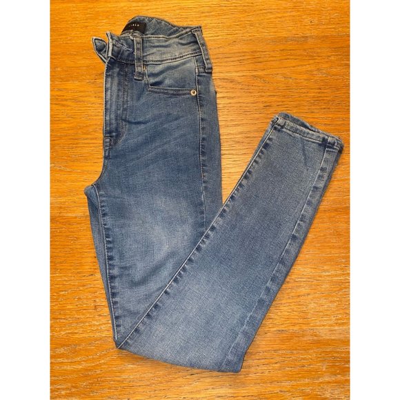 Aeropostale Denim High Rise Jeggings-000 Short - Picture 3 of 3